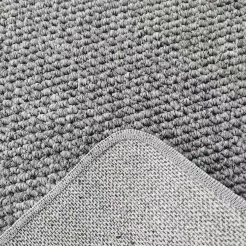 Beige Anti-Scratch Textured Entryway Mat Dirt Trapper Entrance Doormats  Faux Jute Modern Carpet