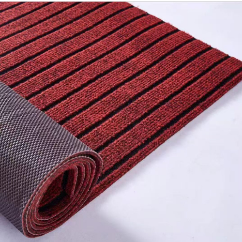 Heavy-Duty Wide Stripe Floor Mat Non-Slip Scatter Rug Doormat