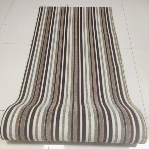 Patterned Low-Pile Rug Mat Short Pile Design Carpet Anti-slip for Decors