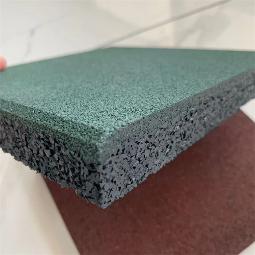 Composite Playground Square Rubber Tile