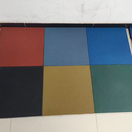 Composite Playground Square Rubber Tile