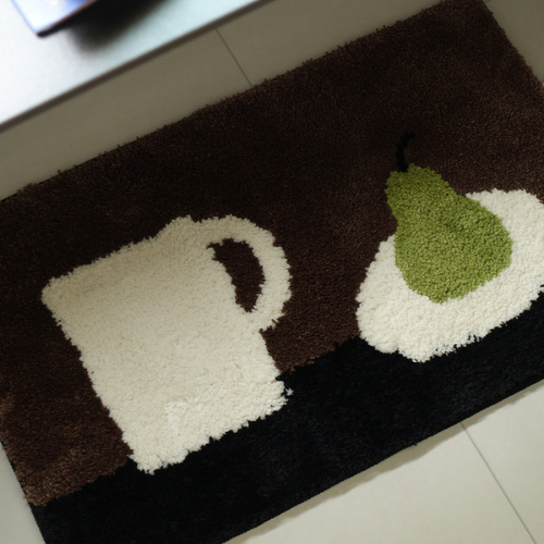 Ultra Soft Plush Carpet Comfortable Flocked mat