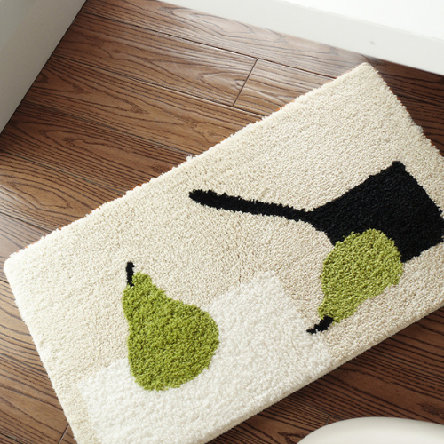Ultra Soft Plush Carpet Comfortable Flocked mat